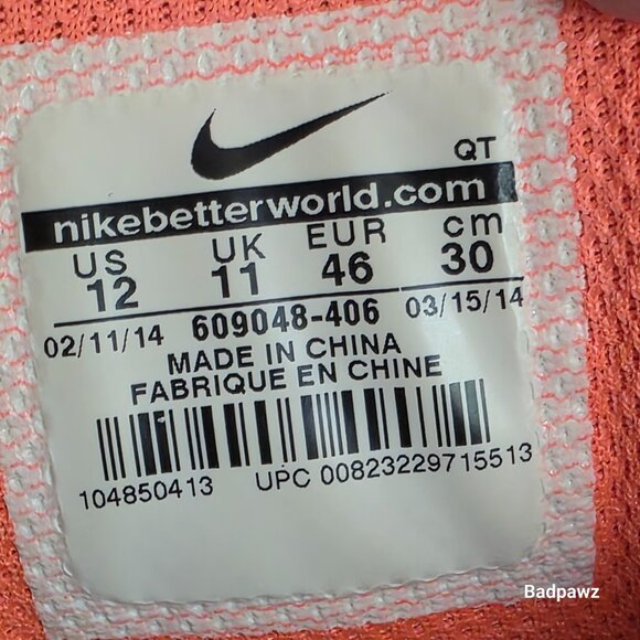 Nike Air Max 95 'University Blue' 2014 Men Size 12 - Picture 8 of 8